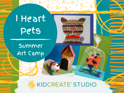 I Heart Pets Summer Art Camp (4-9 years)