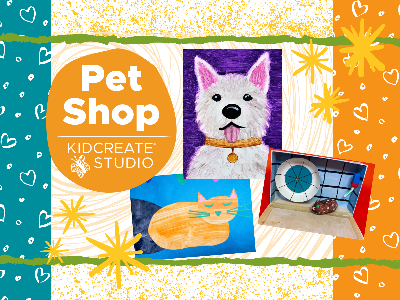 Kidcreate Studio - Dana Point. Pet Shop Art Camp (4-9 Years)